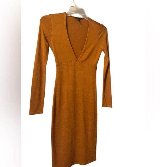 Elegant Long Sleeve Bodycon Dress - Picture 4 of 11